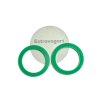 CIRCLES 4CM GREEN