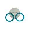 CIRCLES 4CM PETROL