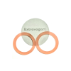 CIRCLES 4CM SOFTPINK
