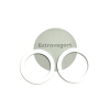CIRCLES 4CM WHITE