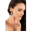 CIRCLES 4cm BLACK