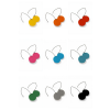 Visací náušnice - COLOR DROP DOTS 2 CM