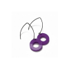 DROPS CIRCLES 2 CM VIOLE