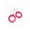DROPS CIRCLES 3 CM PINK