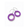 DROPS CIRCLES 3 CM VIOLET