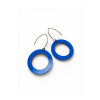 DROPS CIRCLES 3 CM DARK BLUE