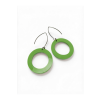 DROPS CIRCLES 3 CM GREEN