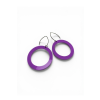 DROPS CIRCLES 4 CM VIOLET