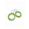 DROPS CIRCLES 4 CM GREEN