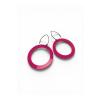 DROPS CIRCLES 4 CM PINK