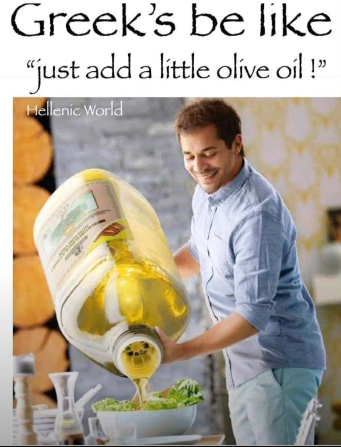 A dobrý máš ten olej?