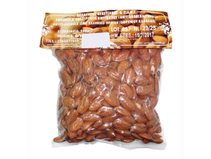 Mandle 500g Grécko