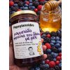Marmeláda z lesného ovocia s medom 380g  70% ovocia, bez chémie