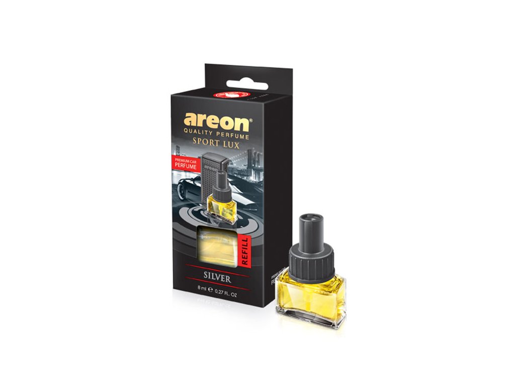 AREON CAR - Black edition Silver náhradní náplň