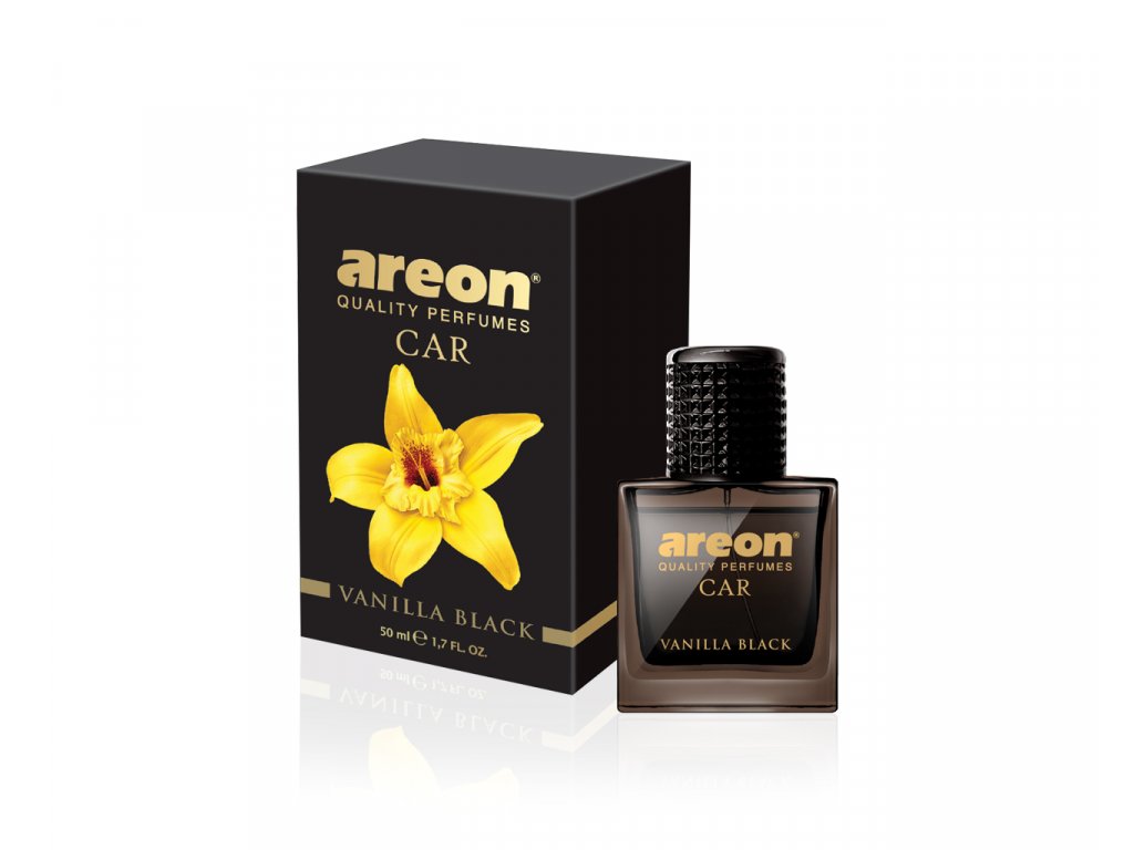 Parf m do auta AREON PERFUME NEW 50 ml Vanilla Black Extravune.cz