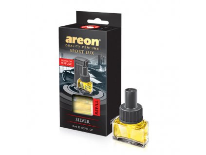 areon Car Black Silver Refill