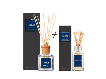 sada areon home 150ml+85ml black verano azul