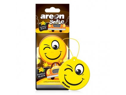 Vůně do auta AREON DRY SMILE - VANILLA BLACK