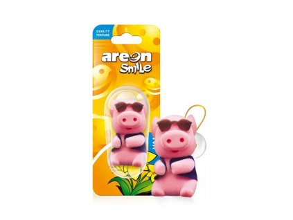 Vůně do auta AREON SMILE - Vanilla / Pig