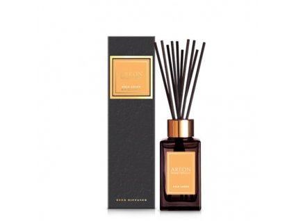 Home perfume sticks BLACK 85ml Gold Amber