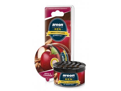 Osvěžovač vzduchu AREON KEN blister - Apple & Cinnamon
