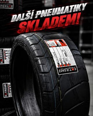 Další várka pneumatik Extreme Performance Tyres je skladem! 👈 Chcete vědět, jestli je i váš rozměr a směs dostupný?...