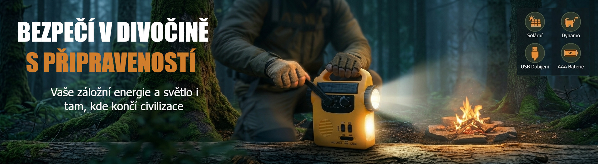 Dynamo rádio sos survival
