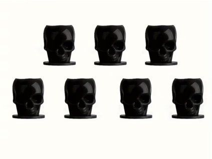 Kalíšky na farbu - lebka 30 ks