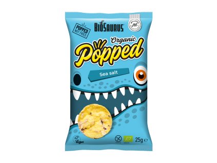 biosaurus popped 25g sea salt