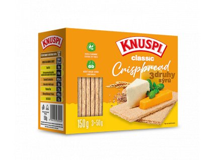 slozeni produkt crispbread syry