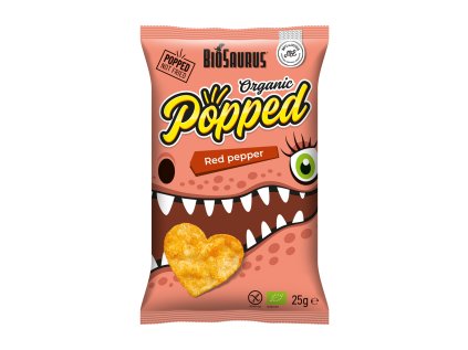biosaurus popped 25g red pepper