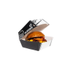 OBAL BURGER MALÝ 13*13*10 OBJEM GSM 255G/M2 Biela