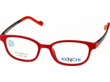 Kenchi C2243-C1 červená/černá (vč. 1ks slunečního klipu)