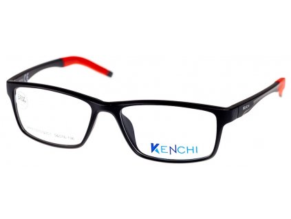 Kenchi C070103-C1 černá/červená (vč. 3ks slunečních klipů)
