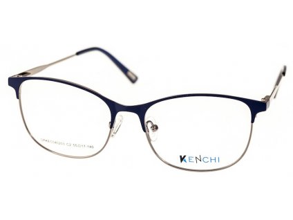 Kenchi C040203-C2 modrá/stříbrná (vč. 3ks slunečních klipů)