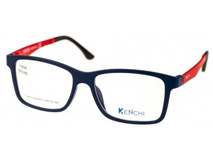 Kenchi C040205-C1 tm.modrá/červená (vč. 3ks slunečních klipů)