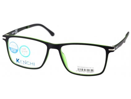 Kenchi C050311-C3 černá/zelená (vč. 3ks slunečních klipů)