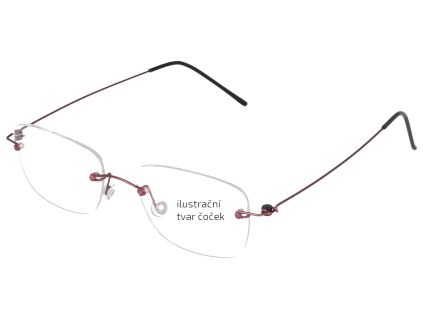 Minima 7-5502 (Burgundy/Black) titanový set bez demočoček
