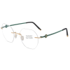 Minima 86-O102 (Shiny Gold/Green) titanový set bez demočoček