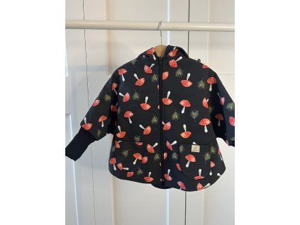 Softshellová bunda Muchotrávka