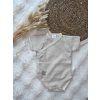 Set mušelín body+kraťasy Pure Sand