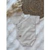 Set mušelín body+kraťasy Pure Sand