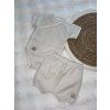 Set mušelín body+kraťasy Pure Sand