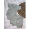 Set mušelín body+kraťasy Eucalyptus