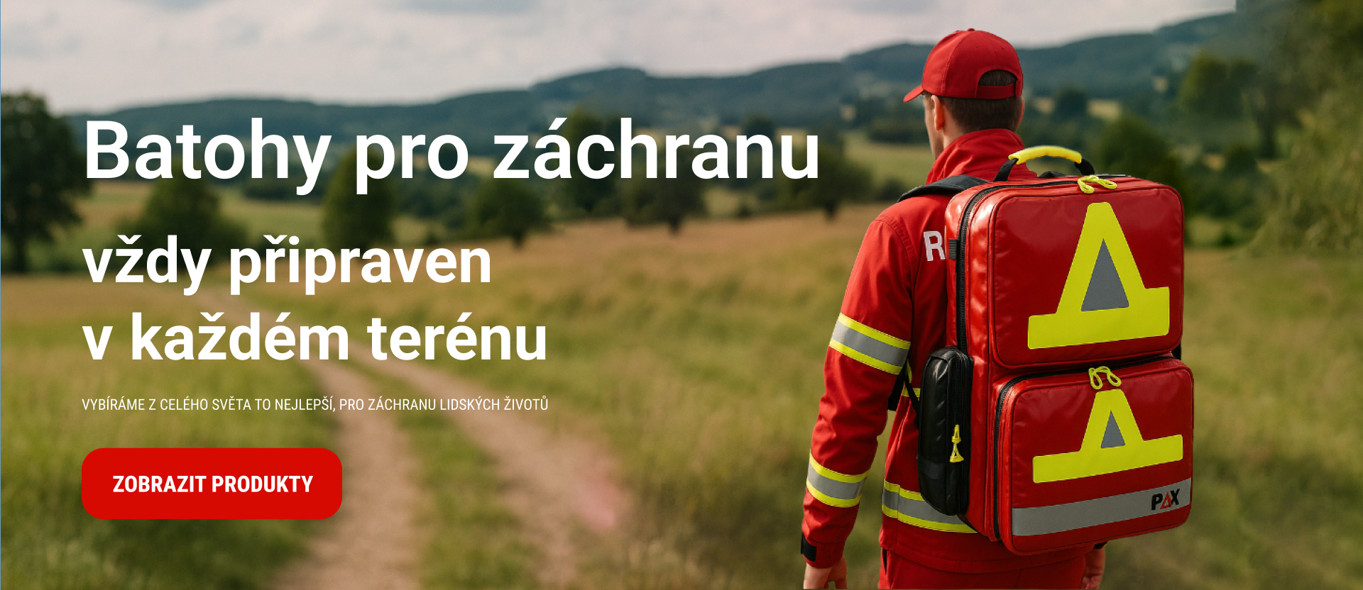 Pax bags - Profesionální záchranářské batohy