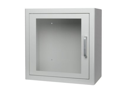 15070 skrinka na aed defibrilator arky bila s alarmem