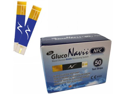 Testovací proužky pro SD GlucoNavii NFC 50ks