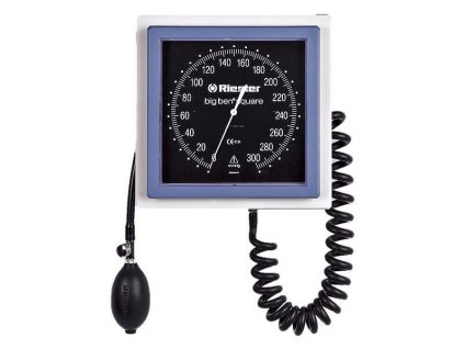 Big Ben® čtvercový, na stěnu, manžeta na suchý zip pro dospělé, velikost 24-32 cm