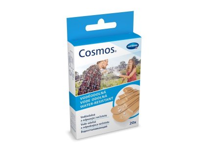 Náplast Cosmos Voděodolná 5 velikostí 20 ks