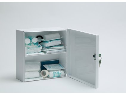 Nástěnná lékárnička MEDISAN A s náplní dle DIN 13157
